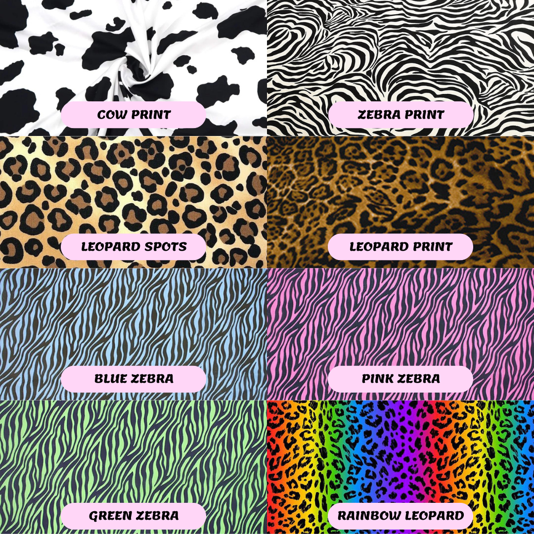 ANIMAL PRINT SMOCK DRESS (CHOOSE YOUR FABRIC)