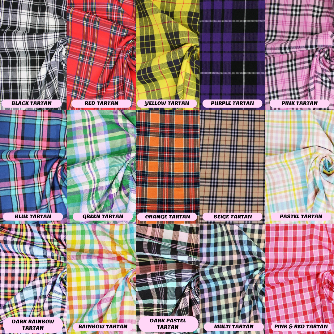 TARTAN SMOCK DRESS (CHOOSE YOUR FABRIC)