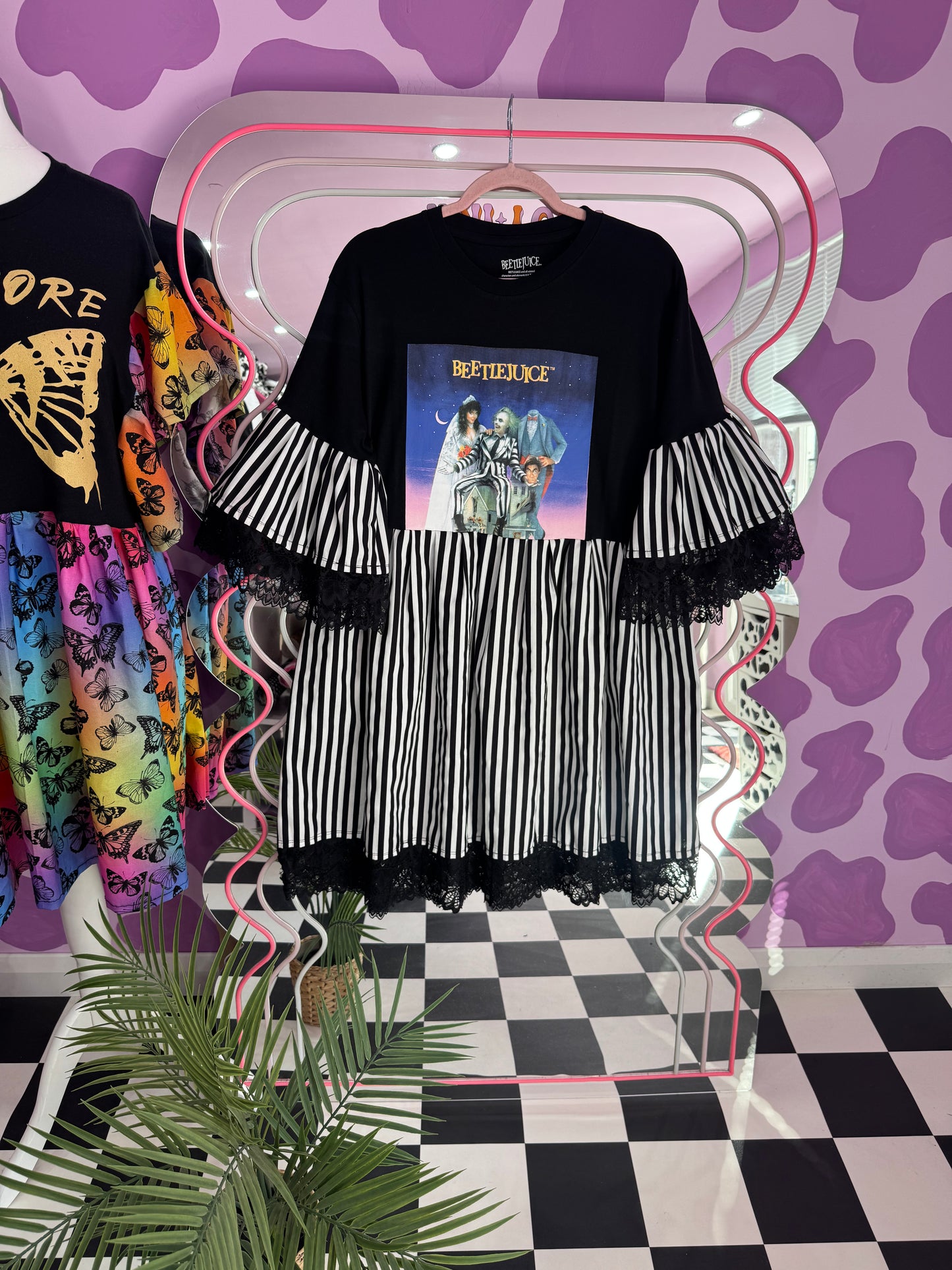 BEETLEJUICE SMOCK (L)