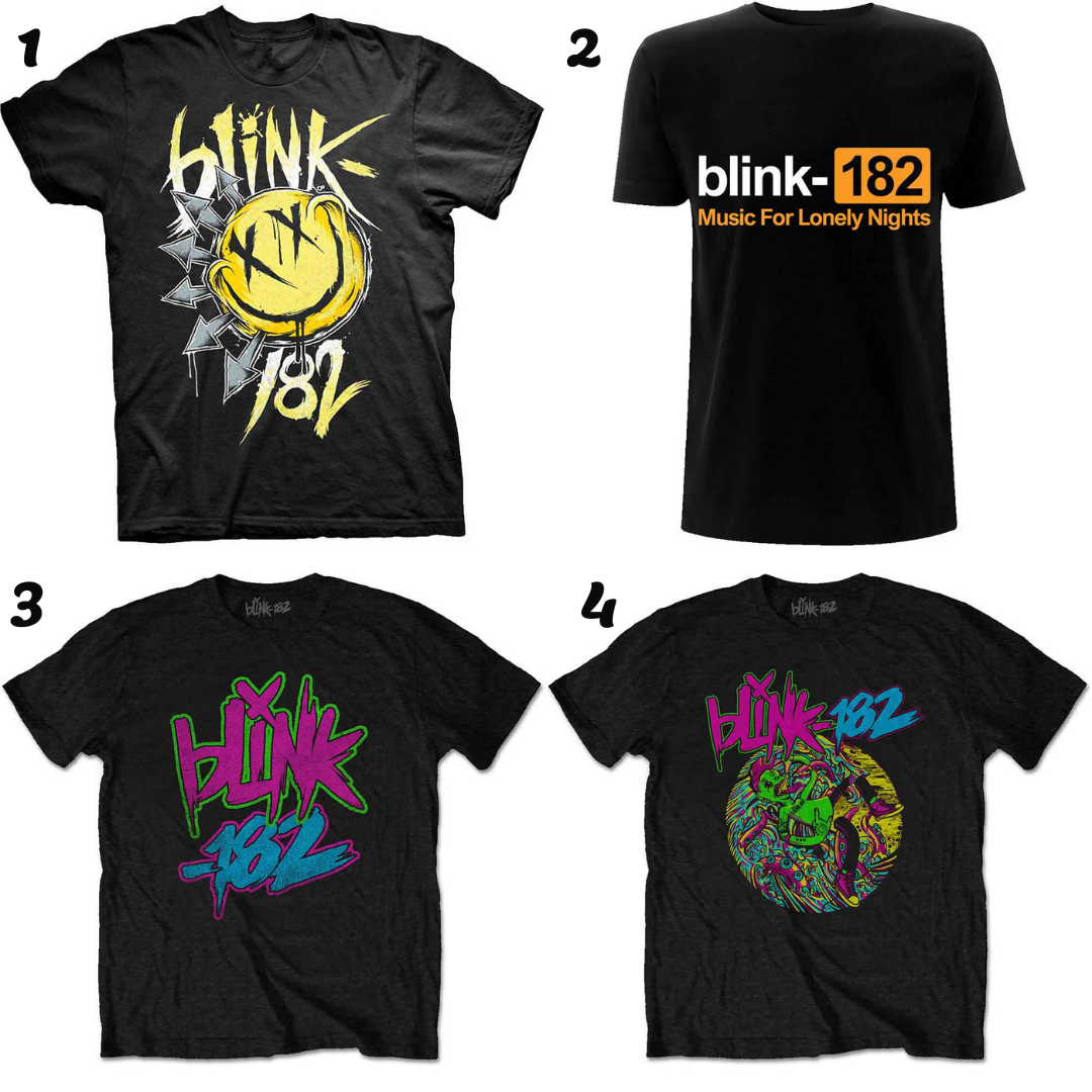 Blink 182 T-shirts