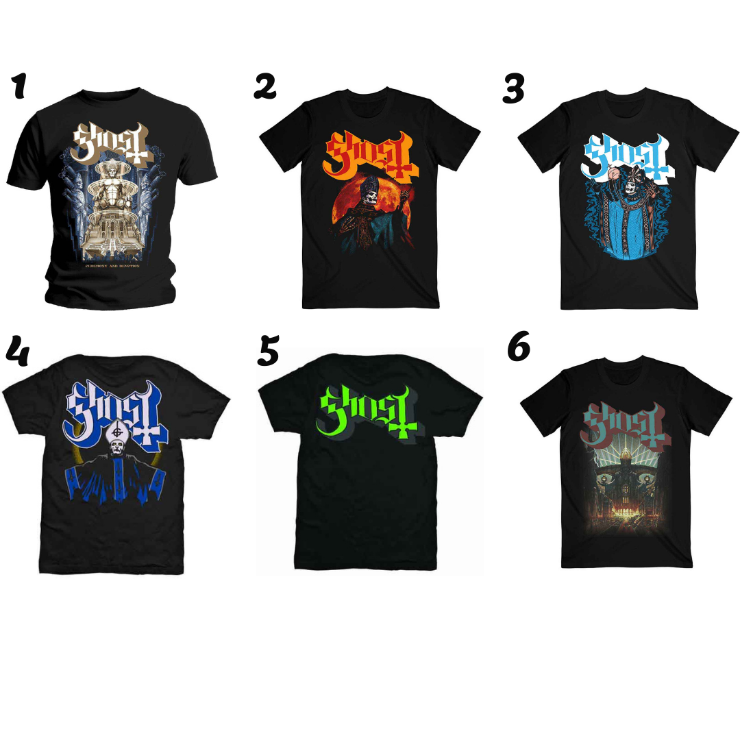 Ghost T-shirts