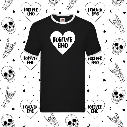 Forever Emo T-shirt (white trim)