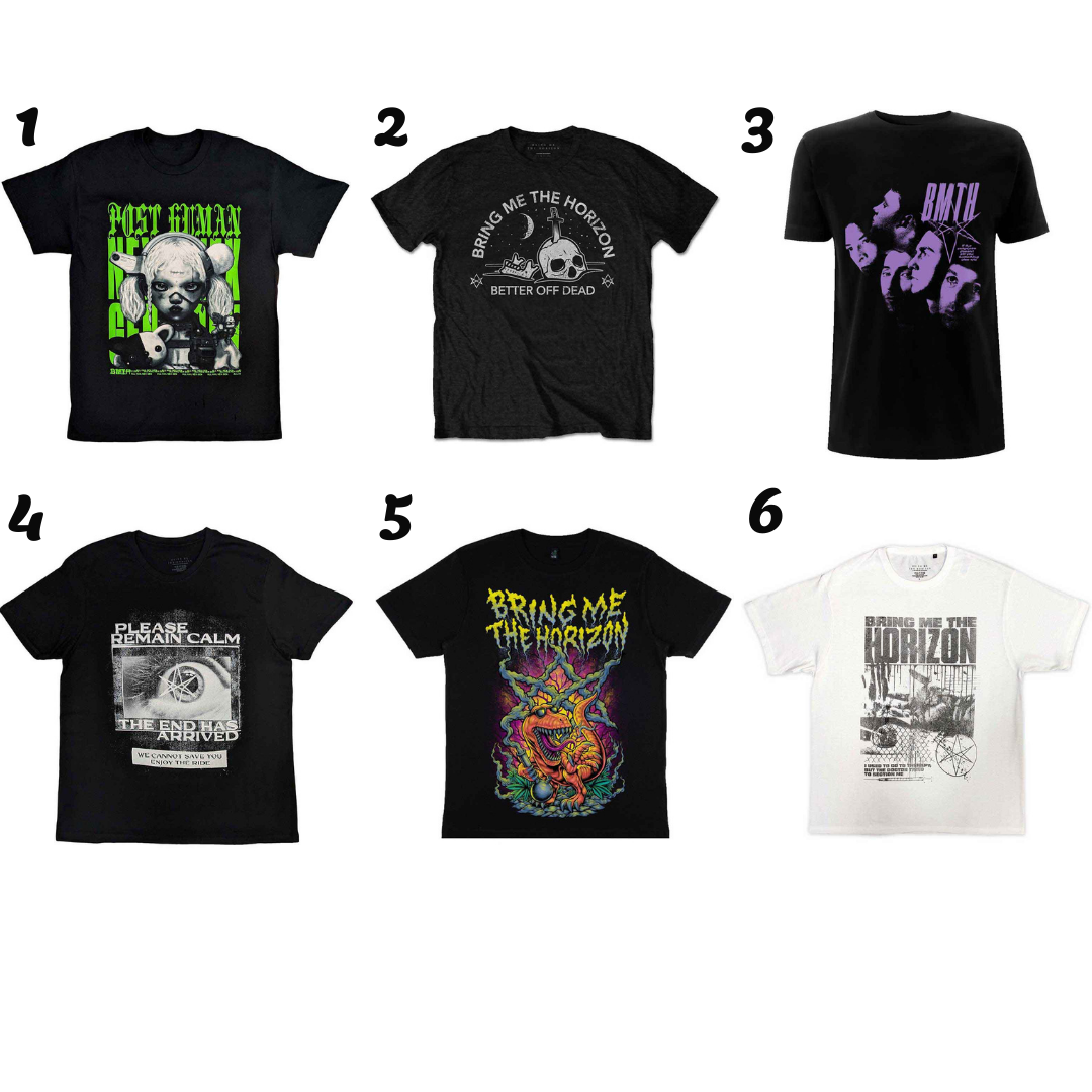 BMTH T-shirts