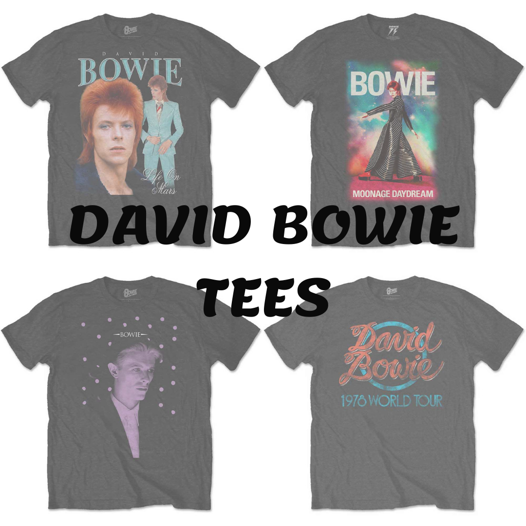 David Bowie T-shirts