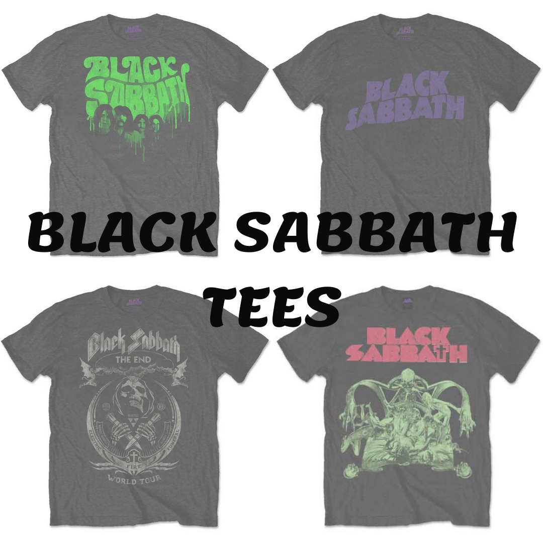 Black Sabbath T-shirts