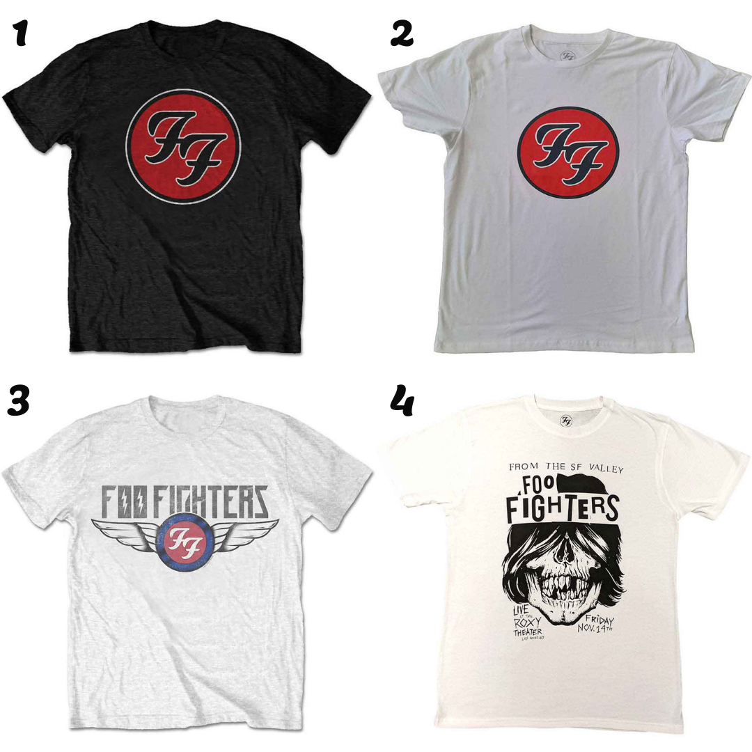 Foo Fighters T-shirts