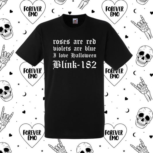 HALLOWEEN BLINK 182 T-SHIRT