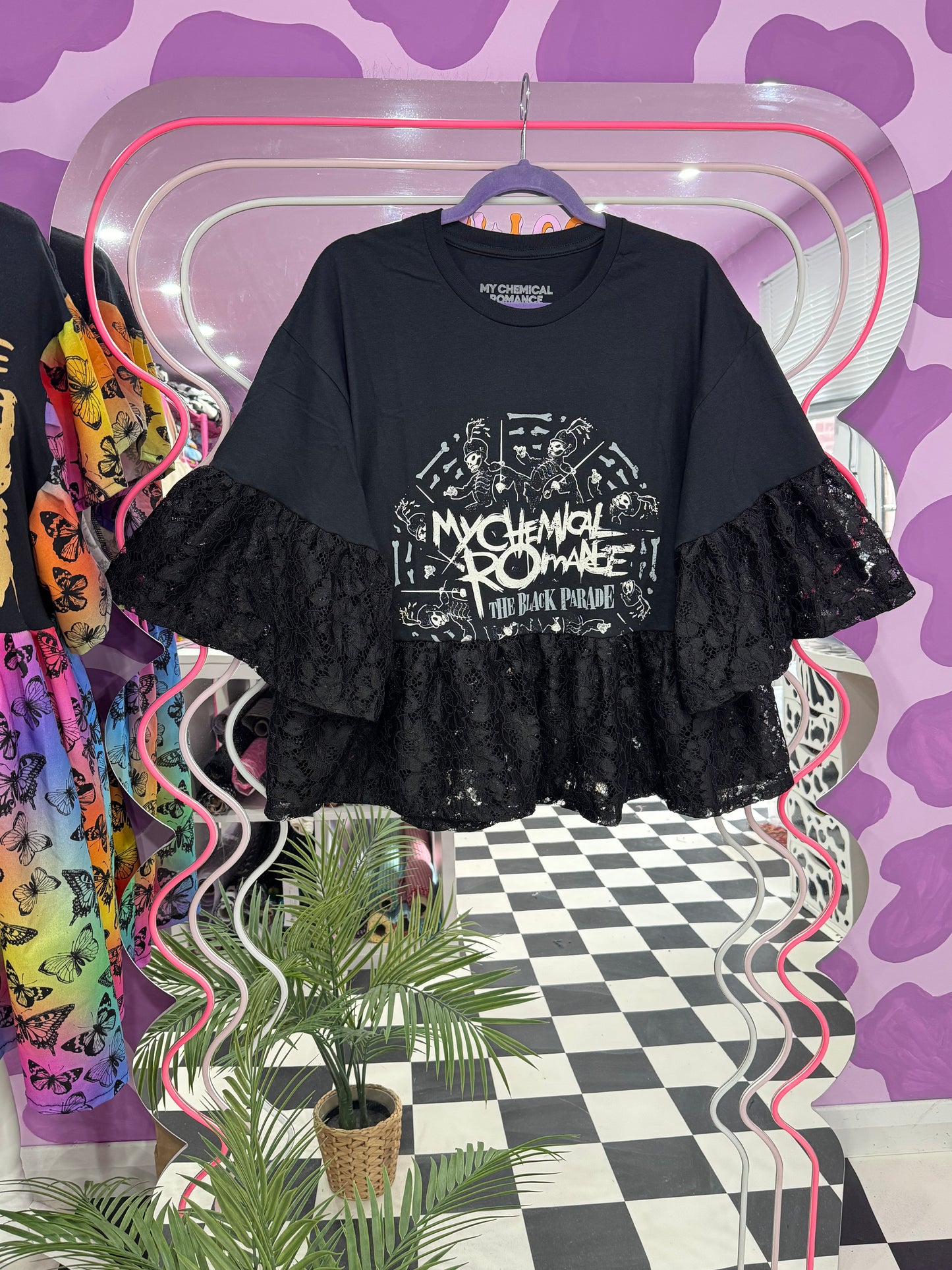 MCR LACE TOP (L)