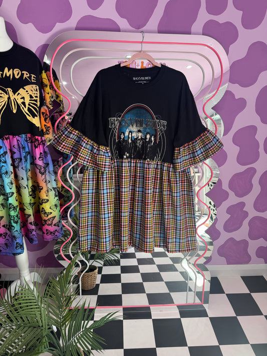 BLACK VEIL BRIDES SMOCK (XL)