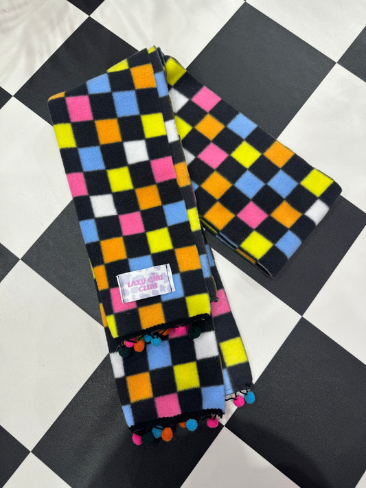 SAMPLE SALE - CHECKERED SCARF