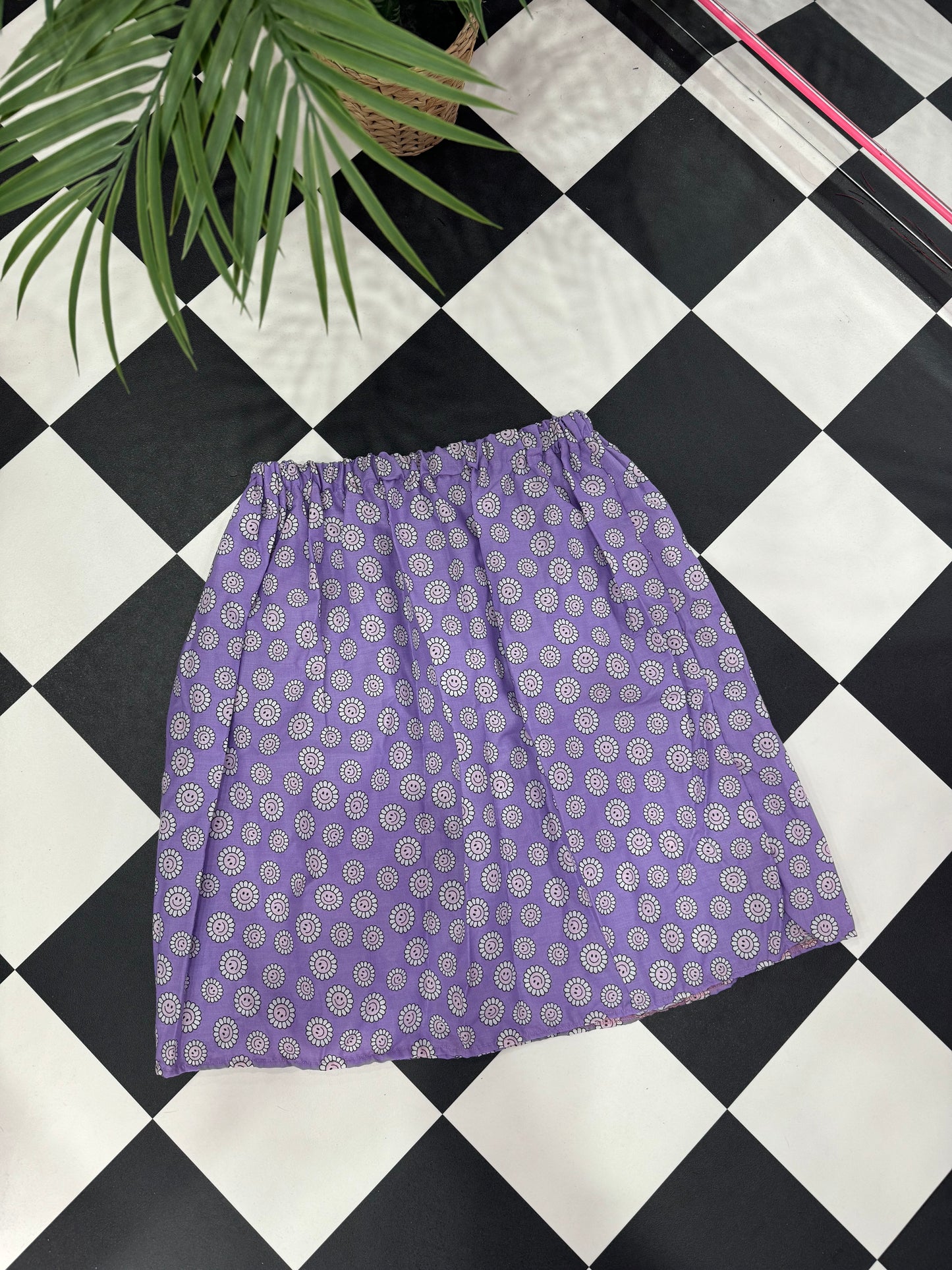 SAMPLE SALE - LILAC FLOWER SKIRT (10)